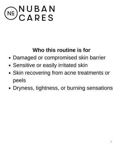 Barrier Repair Kit – Complete Skin Barrier Recovery Routine (Valentine Offer)